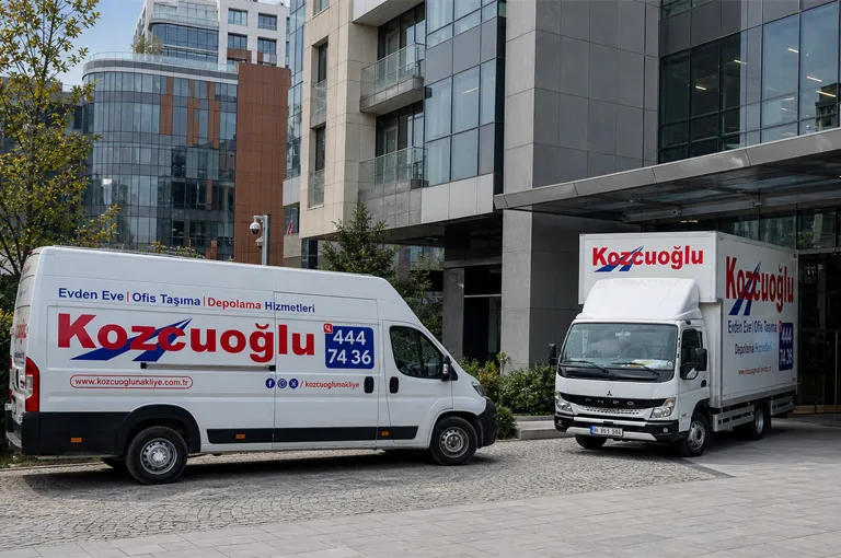 Kozcuoğlu araçlarıyla Zeytinburnu ofis taşıma hizmeti