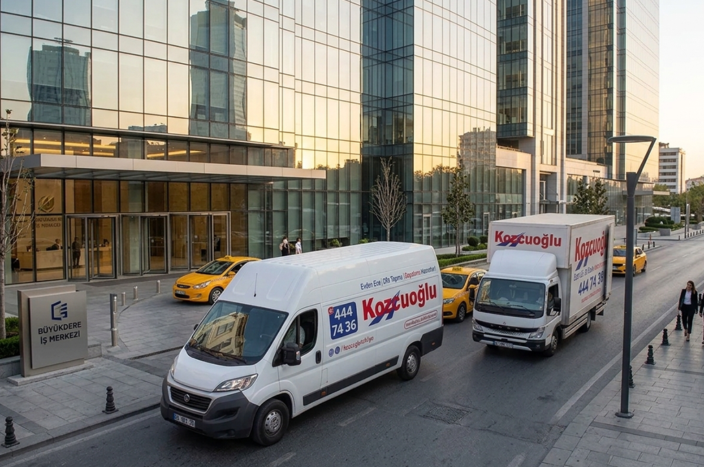 Sarıyer ofis taşıma hizmetinde yönetici odalarına ait ofis eşyalarının dikkatli şekilde taşınması